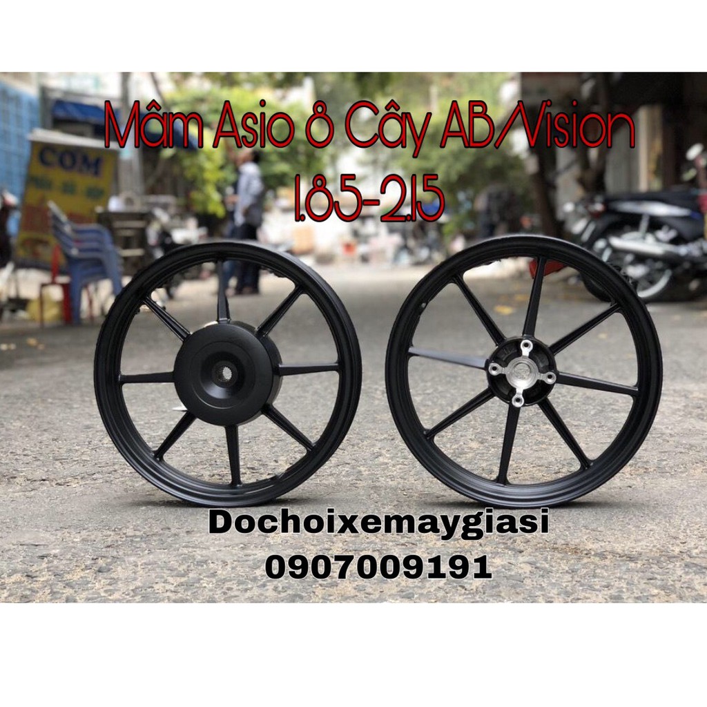 MÂM ASIO 8 CÂY AB/VISION/CLICK110 BẢN 1.85-2.15