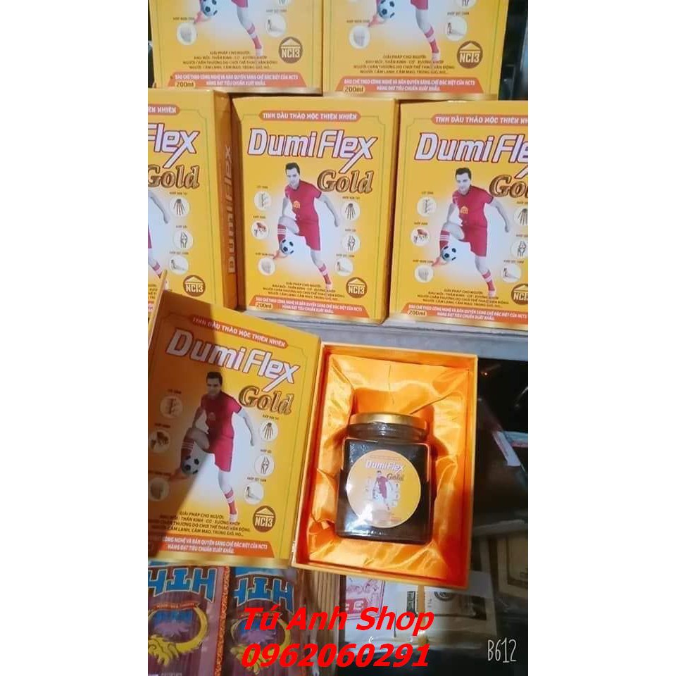 Dầu xoa bóp xương khớp Dumi Flex