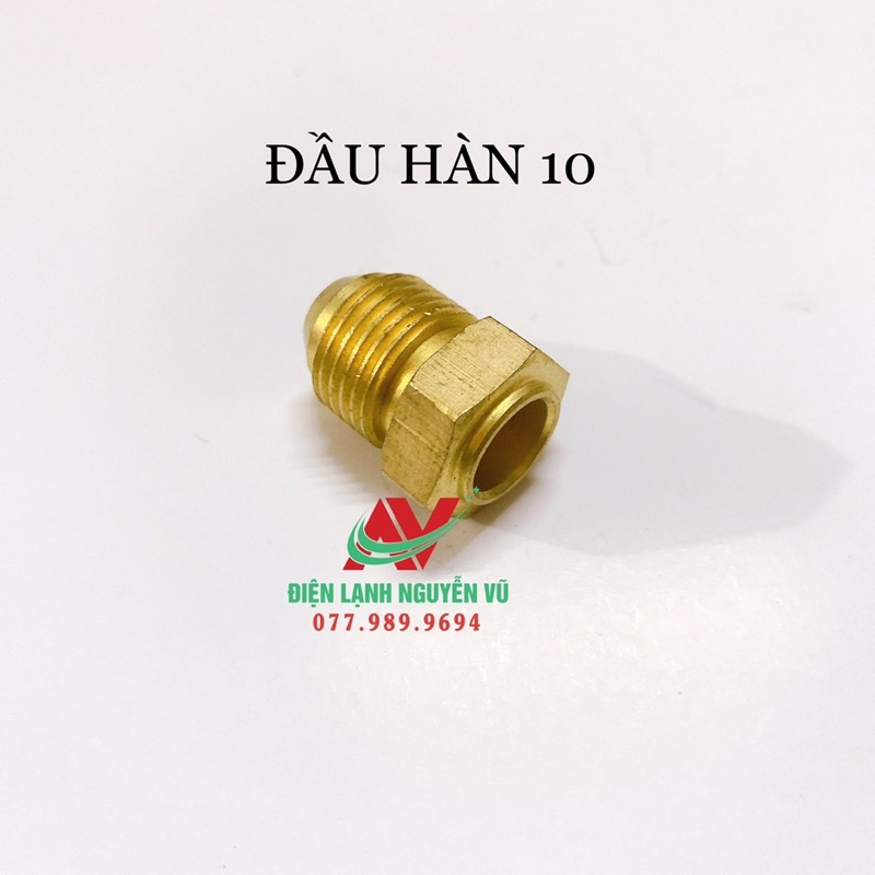 Đầu hàn  nối ống đồng máy lạnh Phi 6, 10, 12