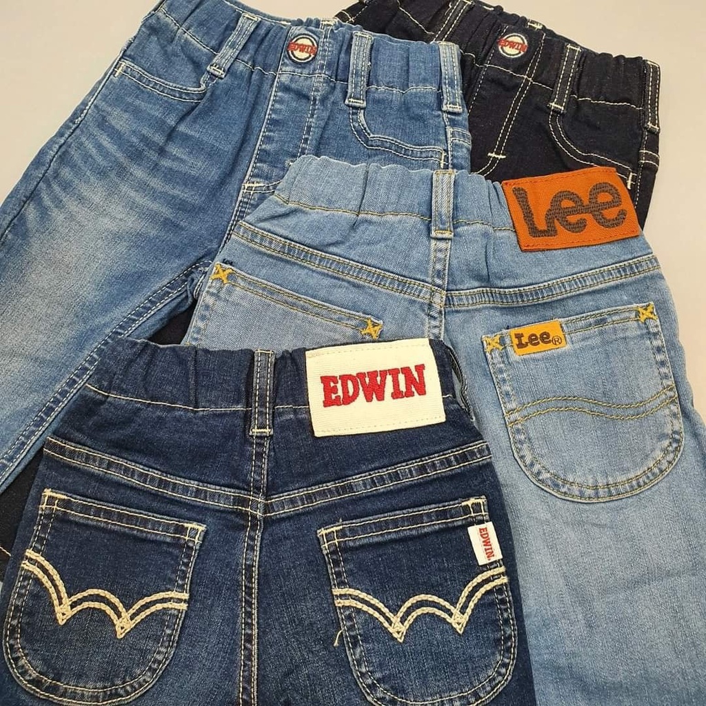 (Size 100, 110) Quần jean dài L££ cho bé