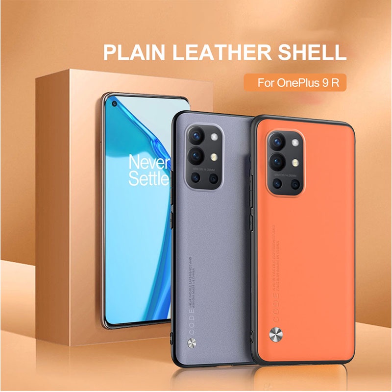 Ốp Điện Thoại Da Chống Sốc Sang Trọng Cho Oneplus 9R 8T 1 + 9 8 t r Pro