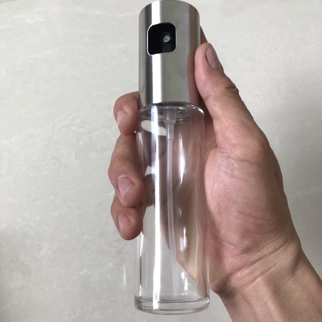 Chai Xịt Dầu Ăn Đồ Nướng, Chai Xịt Thủy Tinh Thép 304, Bổ Xung Dầu Gia Vị 100ml, SSGP, Nhập Khẩu Đức