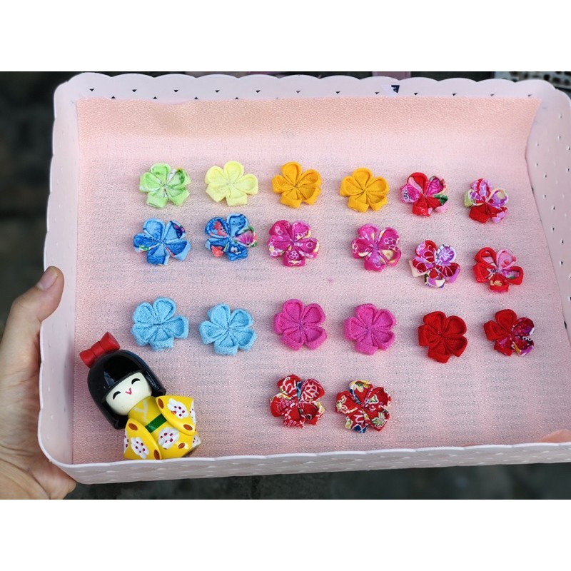 Hoa kanzashi 2,8cm | BigBuy360 - bigbuy360.vn