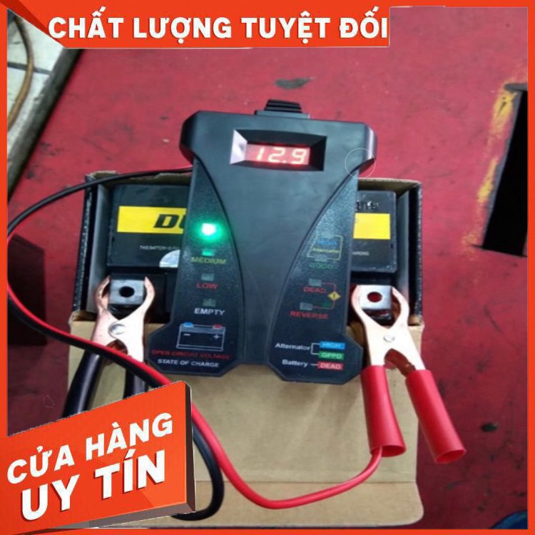 Kiểm Tra Bình Ắc Quy & Test Sạc Điện Tử Đơn Giảm Hiệu Quả SẢN PHẨM TỐT CHẤT LƯỢNG BẢO HÀNH 6 - 12 THÁNG