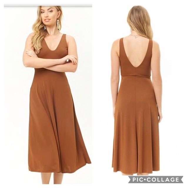 Đầm midi F21 vnxk ,váy skater giá tốt