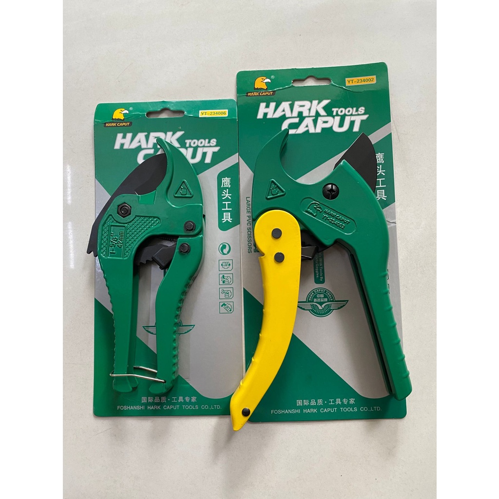 Kéo cắt ống nhựa PVC, PPR, PE HARK CAPUT hàng cao cấp loại tốt 42mm, lưỡi dày, siêu sắc bén, siêu bền