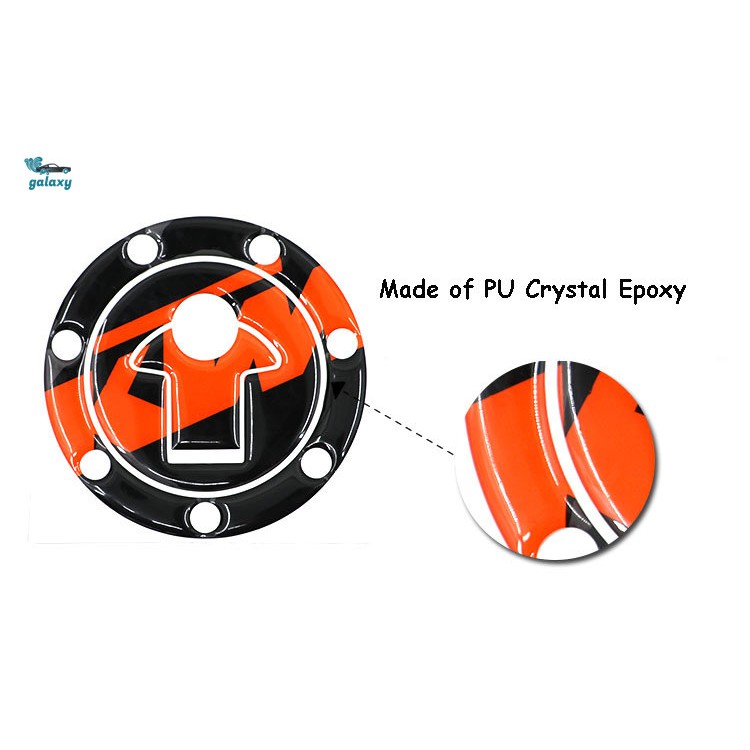 Miếng dán bình xăng xe mô tô họa tiết phản quang thời trang cho KTM duke390 13-14 / duke200 12-14
