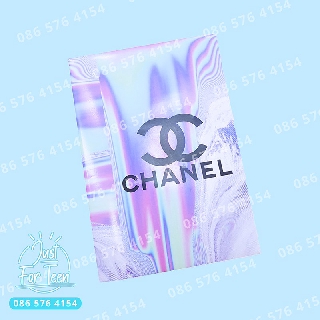 SIÊU HOT - Bọc vở CHANEL sang chảnh - bao tập hologram tone hồng cho bạn gái cực xinh