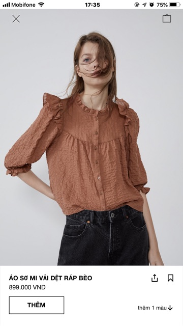 🌸♥️🌸 Áo Zara Authentic thanh lý Size Xs ♥️🌸♥️