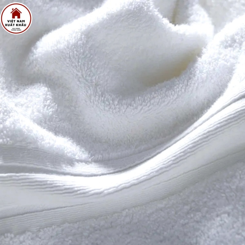 Khăn Mặt Tiêu Chuẩn Âu Mỹ 100% Cotton CD40/2 Thấm Hút Bền Màu Premium Cotton Towel