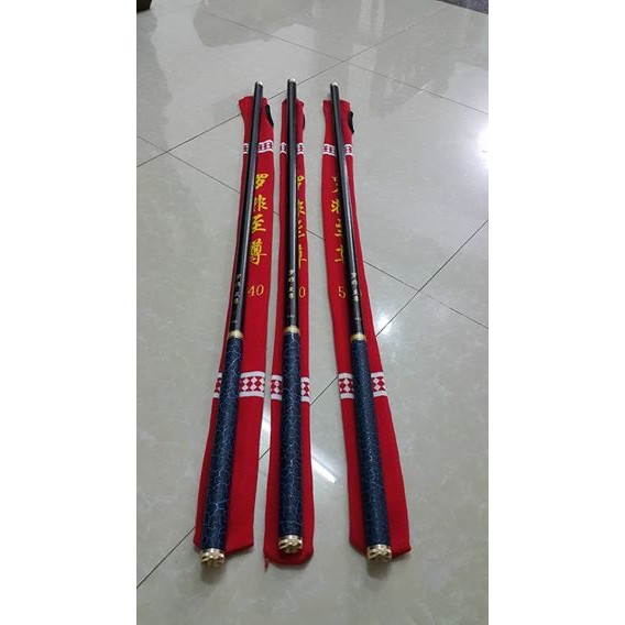 Cần câu tay siêu cứng 8H 6m3 tặng kèm 1 ngọn phụ