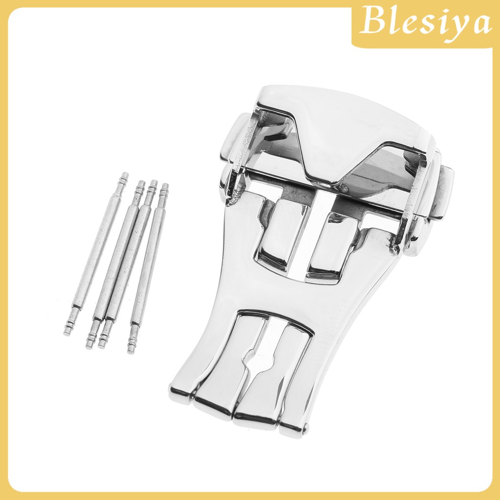 Nút Bấm Inox 18mm Chuyên Dụng Cho Đồng Hồ Đeo Tay