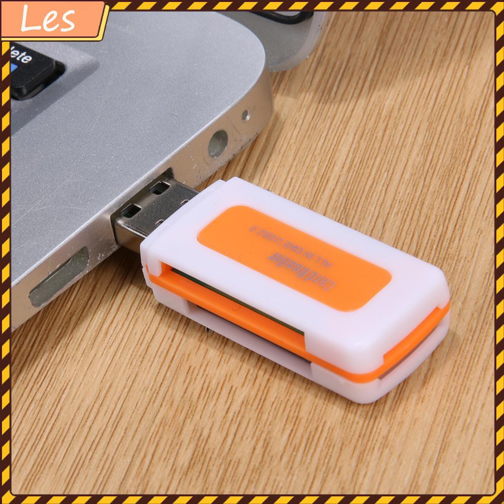 Đầu Đọc Thẻ Nhớ Sd / Mmc Tf Ms M2 Với 4 Khe Cắm Usb 2.0