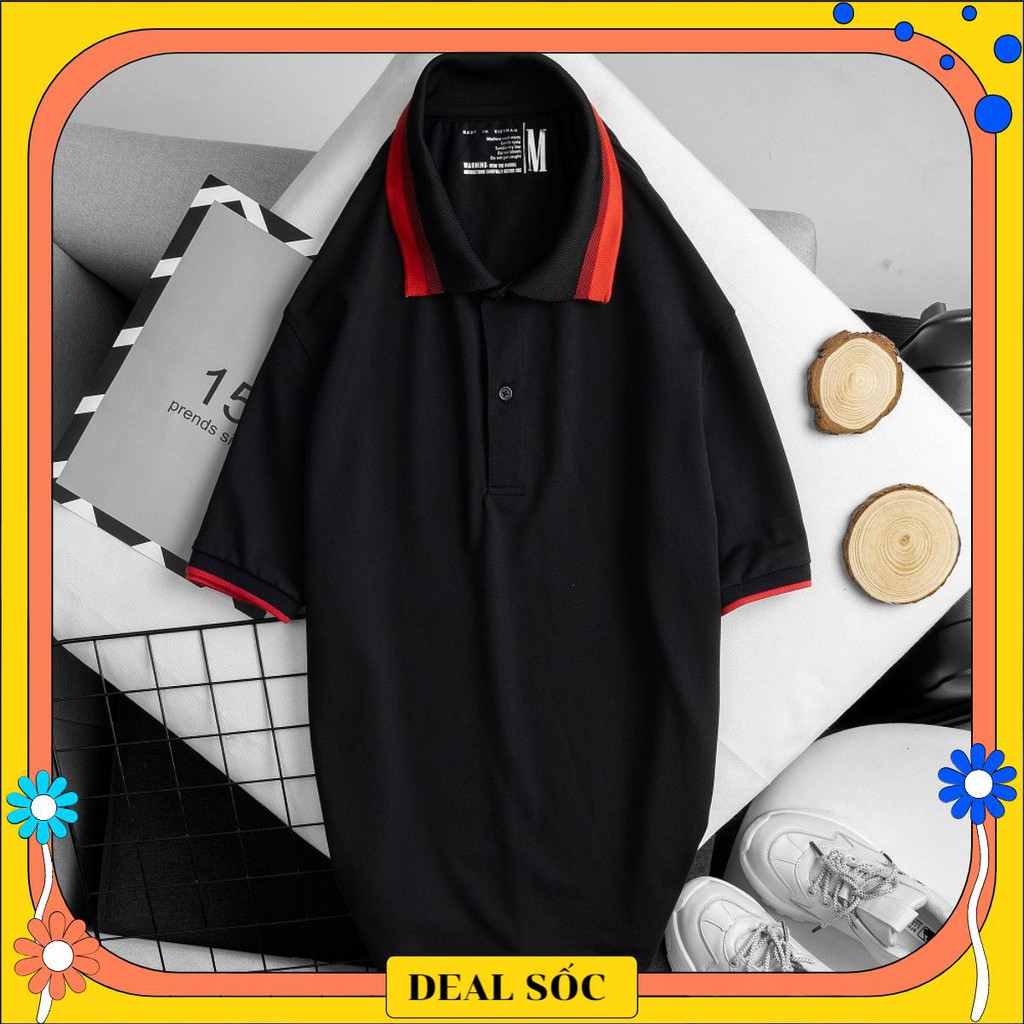 Áo Thun Nam Tay Ngắn | Áo Phông Nam Tay Lỡ Cổ  Đứng Thời Trang Cao Cấp A02-001. nike.shop07