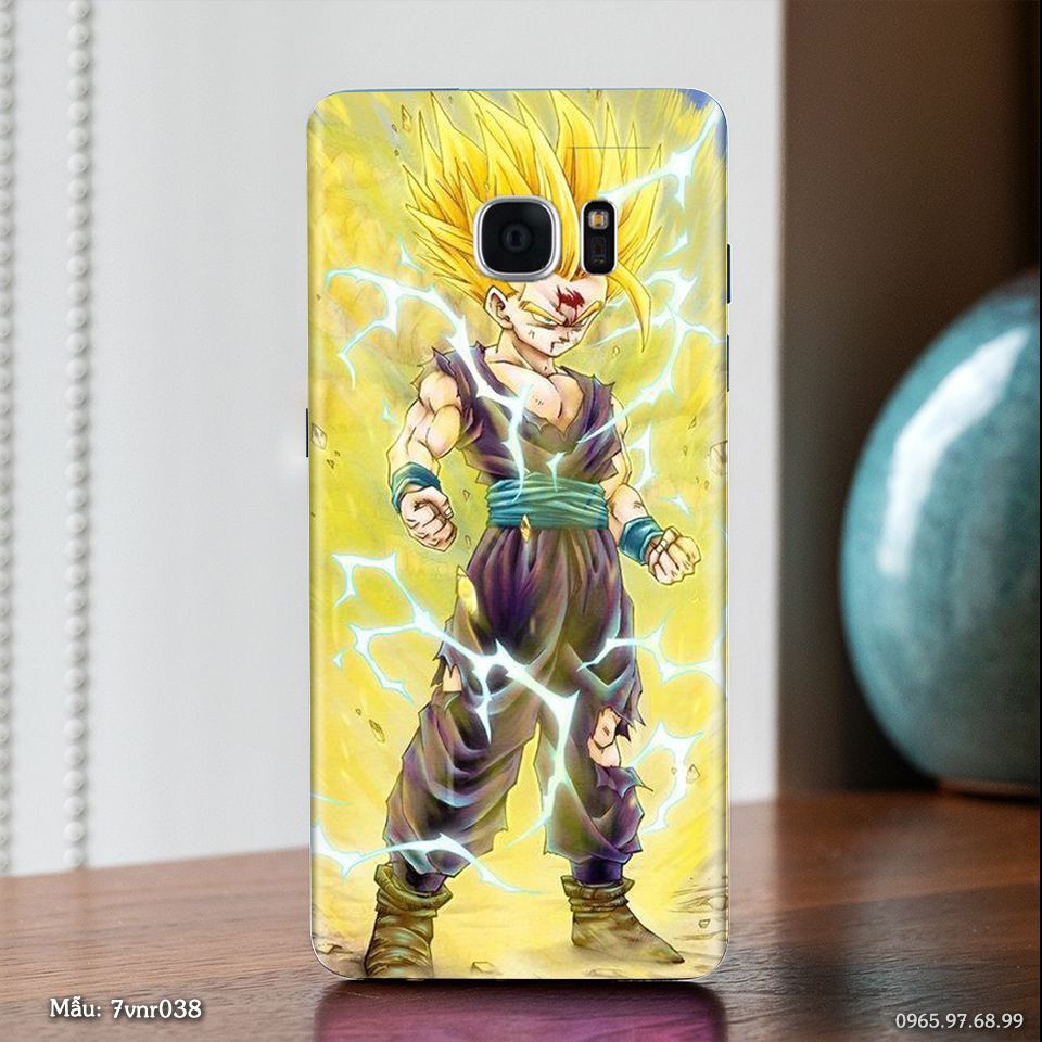 Miếng dán skin SamSung Galaxy S8 / S8 Plus  in hình Songoku Dragon ball [ Nhiều hình ]