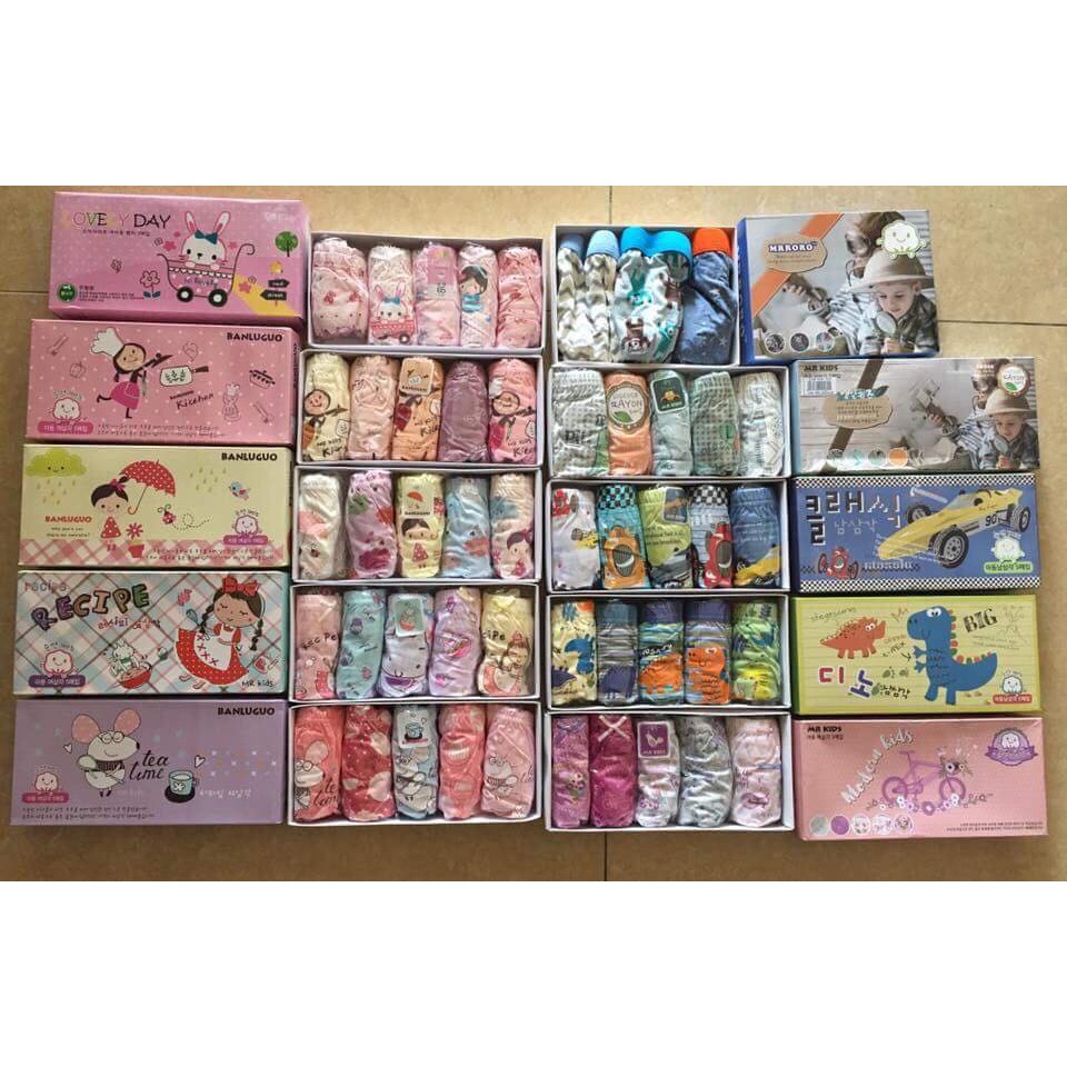 Set 5 quần chíp xuất Hàn bé gái
