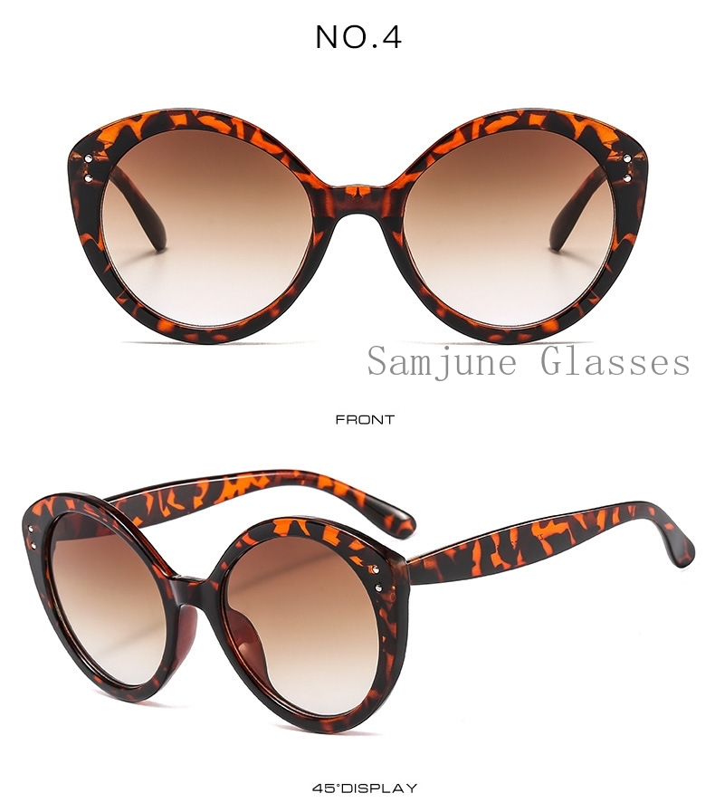 Kính Mát SAMJUNE Gọng Mắt Mèo Thời Trang Cho Nữ