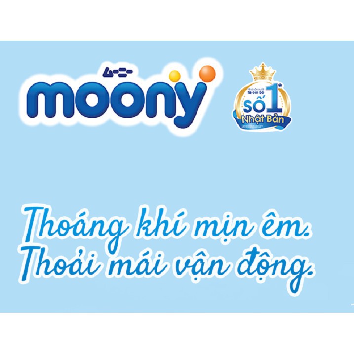 Tã quần Moony cao cấp L50/XL44 Bé Trai (Boy) - Nhập khẩu từ Nhật Bản