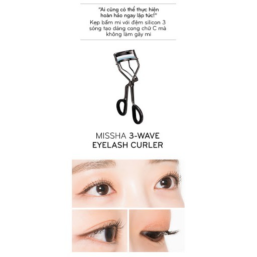 Kẹp Mi Cong Tự Nhiên Missha Perfect Eye lash Curler - Từ Hảo