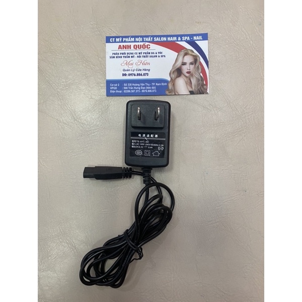 sạc tông đơ thông dụng 2.4V-0,4A
