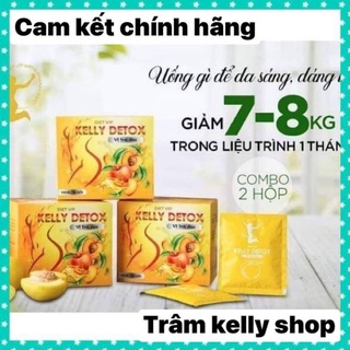 COMBO 2 TRÀ ĐÀO KELLY DETOX