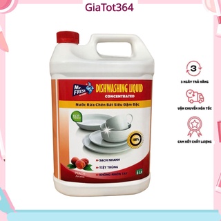 Nước rửa chén bát siêu đậm đặc Mr.fresh 5L