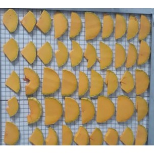 Bí đỏ thái lát sấy lạnh -Trọng lượng 500 gram