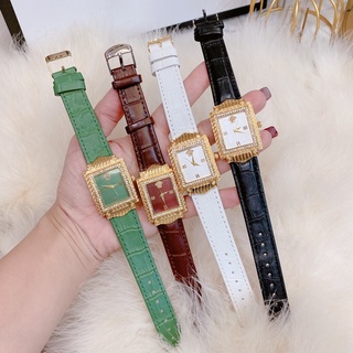 Đồng hồ nữ đeo tay đẹp versace dây da cao cấp thời trang chống nước bảo hành 12 tháng -DHN10 Dongho.versace