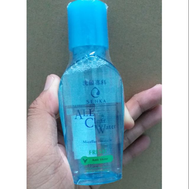 Nước tẩy trang Micellar Senka A.L.L Clear Water Fresh 70 ml