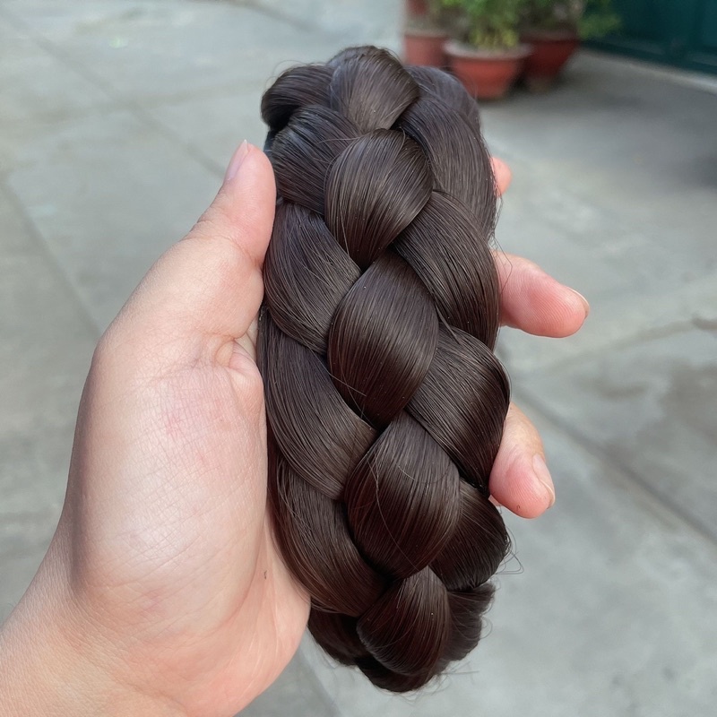 Băng đô bính tóc giả cao cấp