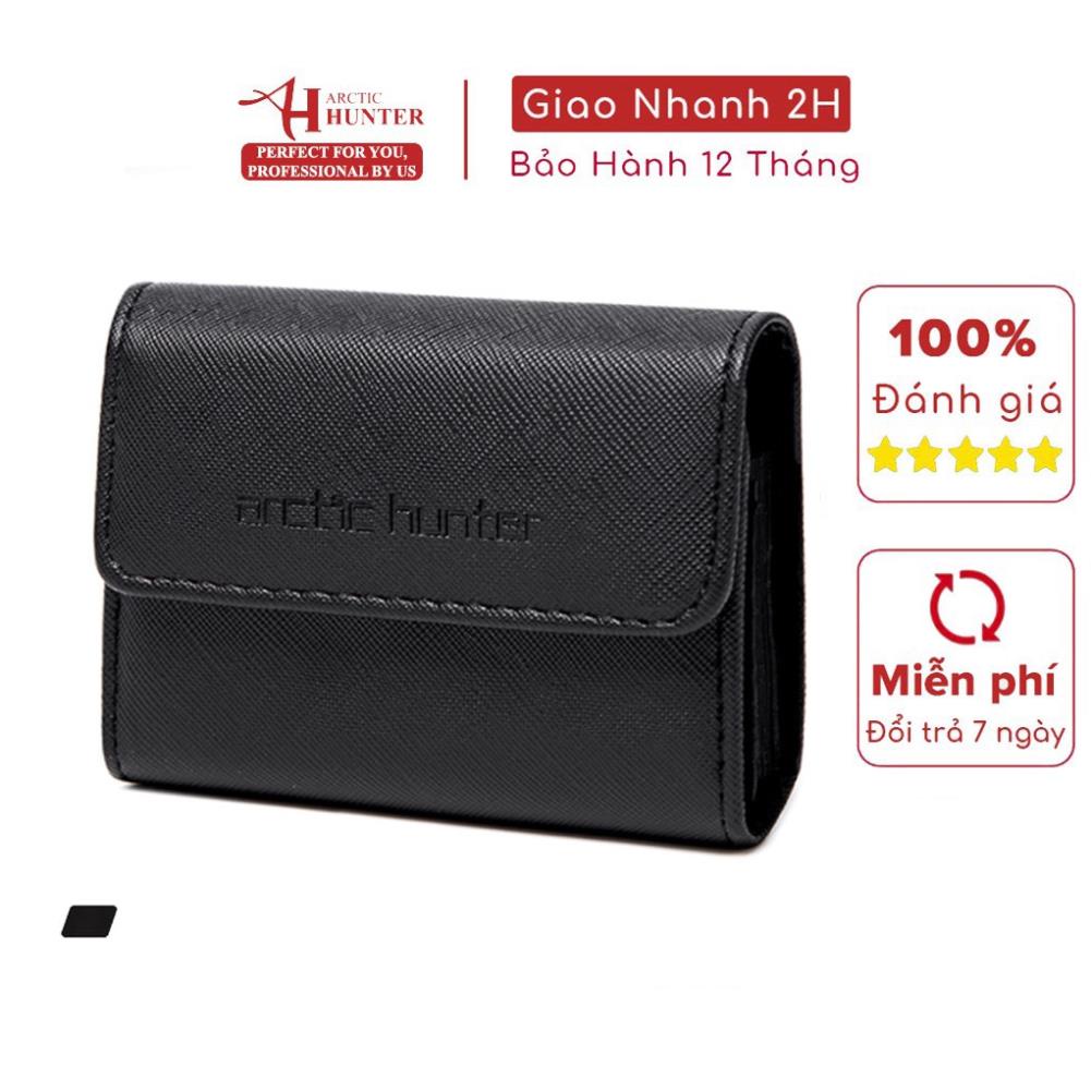 Ví nam đựng thẻ Arctic Hunter thiết kế nhiều ngăn, chống nước, chống xước - Q00013 Đẹp