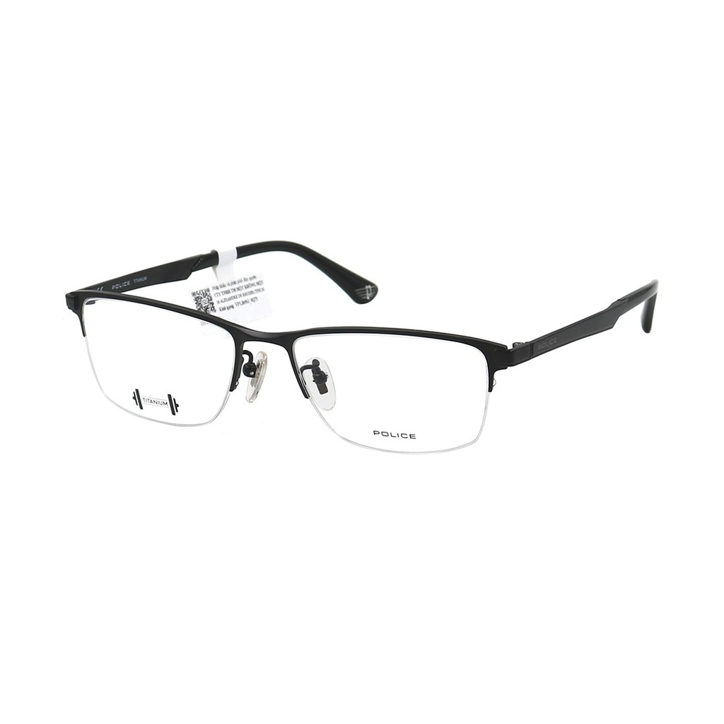 Gọng kính POLICE VPLB09J chính hãng, thiết kế dễ đeo bảo vệ mắt