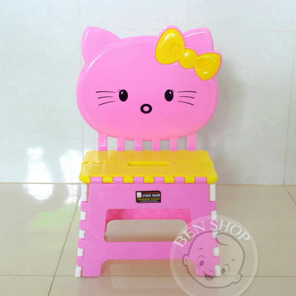 Ghế Xếp Mèo Kitty | BigBuy360 - bigbuy360.vn
