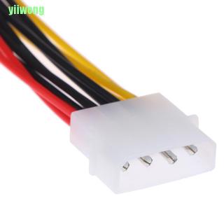 Dây cáp chia nguồn IDE 1- đến 3 Molex IDE 4 Pin