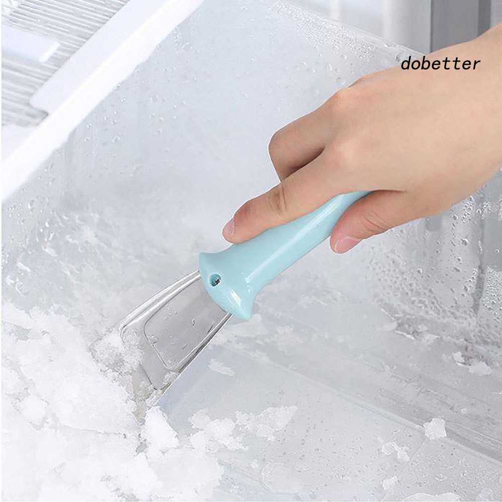 Xẻng nạo đá cho tủ lạnh bằng thép không gỉ tiện dụng