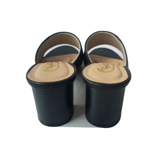 Dép Cao Gót Nữ Da Bò BIGBEN Cao Cấp DCG62