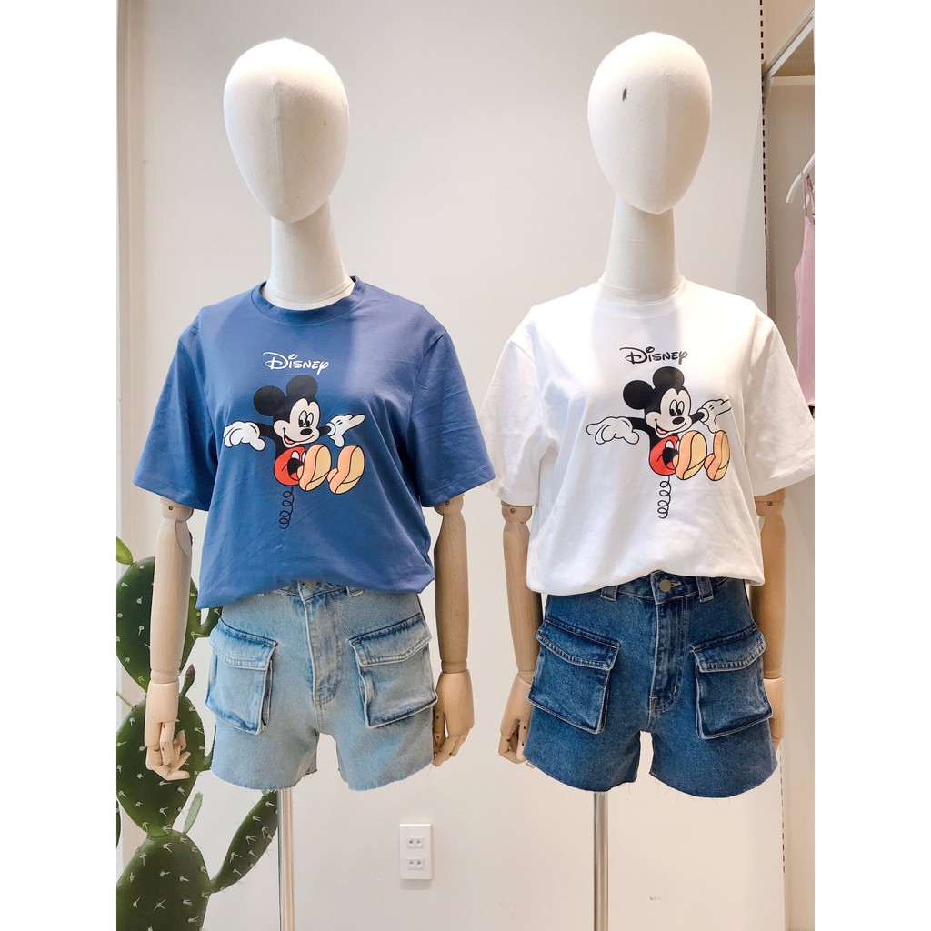 Áo thun in Mickey MIEU - HA25