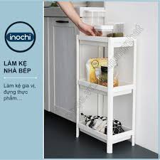 Kệ Đa Năng 3 Tầng Inochi Nhựa Dùng Để Đựng Gia Vị Nhà Bếp Đựng Đồ Thực Phẩm Hoặc Làm Giá Để Đồ Nhà Tắm Phòng Ngủ