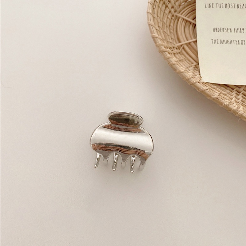 Kẹp Tóc Kim Loại Màu Vàng/Bạc Thời Trang Mới Nhất Cho Nữ