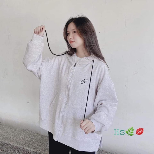Áo hoodie nỉ in lọ HSU1