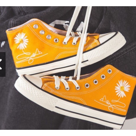 Giày Hoa Cúc Nữ cổ cao xinh