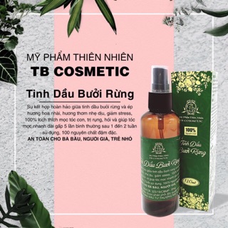 Tinh Dầu Bưởi Rừng kích tóc mọc 100% thiên nhiên (phiên bản 2019)