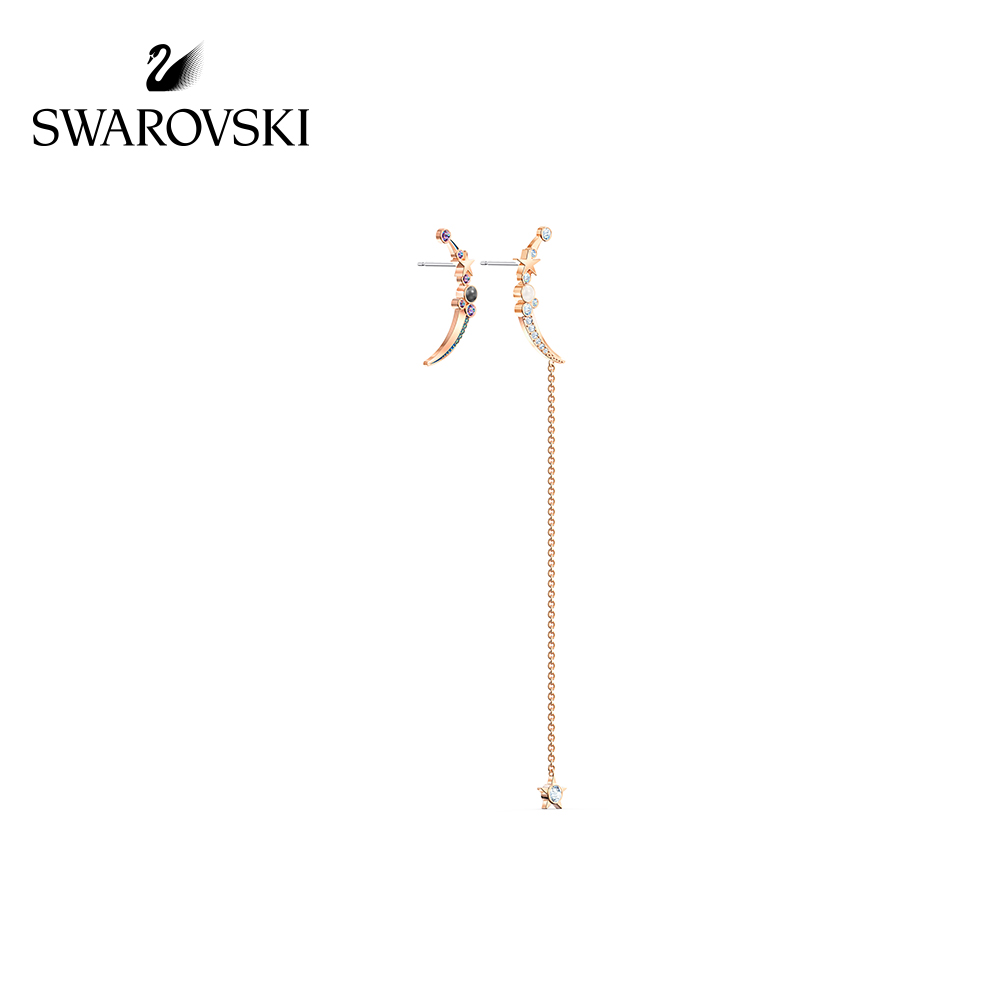 FLASH SALE 100% Swarovski Bông Tai Cá Tính Nữ STARRY NIGHT Lãng mạn và đẹp FASHION Earrings trang sức đeo Trang sức