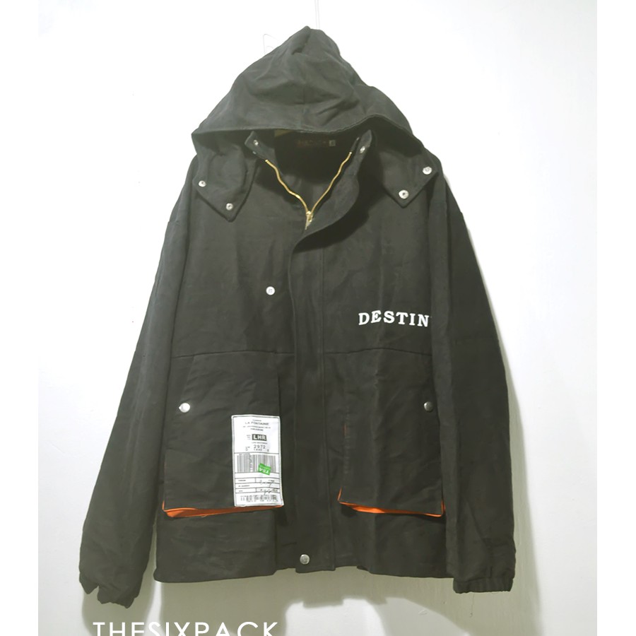 Áo khoác Jacket Kaki DESTINY Unisex Thesixpack | BigBuy360 - bigbuy360.vn