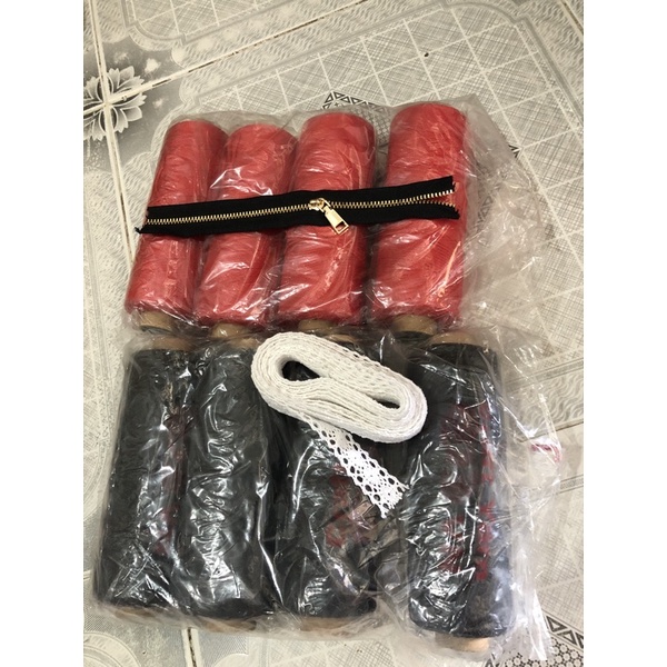 combo len sợi đan móc