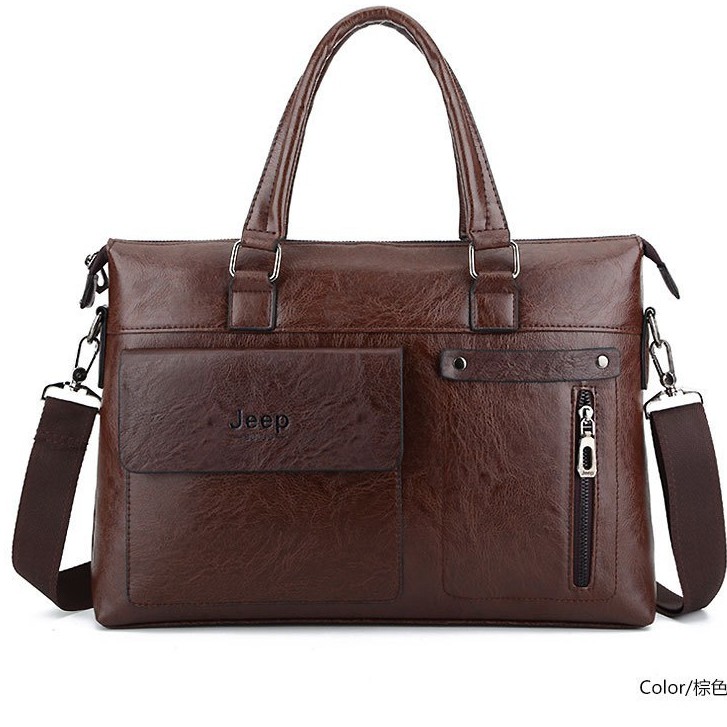 Túi xách cặp da đựng laptop công sở JEEP T06 - KT: 39x29x7cm_dealchopnhoang