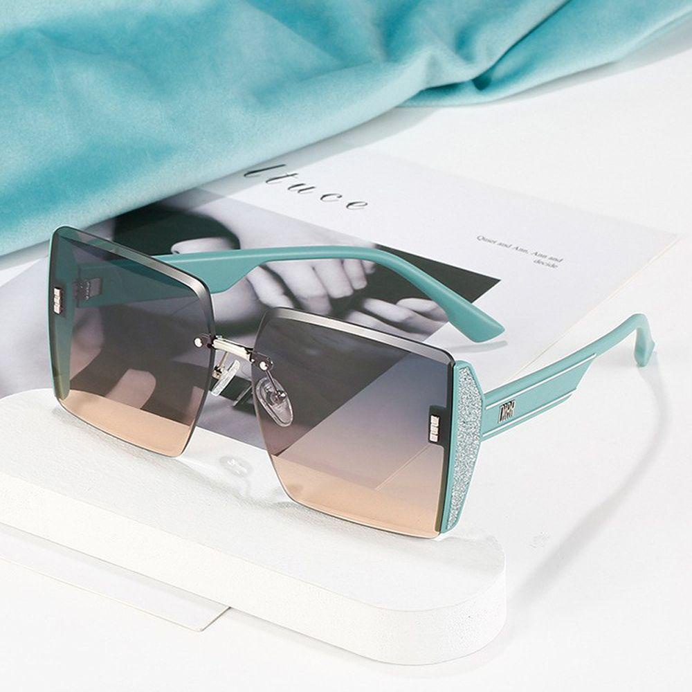 Kính Mát Chống Tia UV400 Tròng To Thời Trang Cho Nam Và Nữ