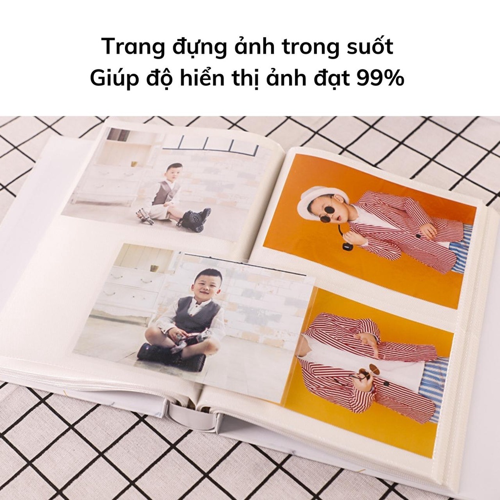 Album ảnh có hộp siêu to sang trọng để 200, 400 ảnh cỡ 8x10, 9x12, 10x15,13x18 lưu ảnh gia đình tại Tú Vy Studio