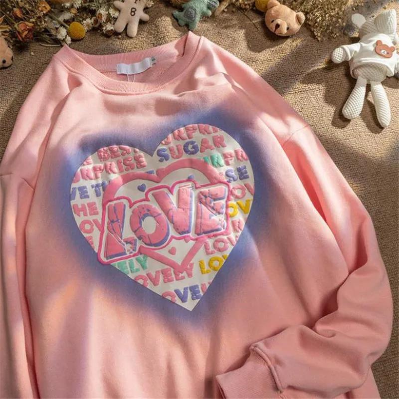 NRVP Áo Thun Nữ Dài Tay Cổ Tròn Thời Trang Hàn