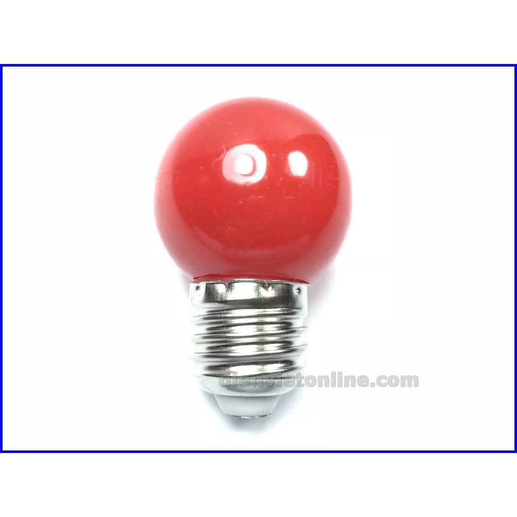 Bóng led trái chanh 1W nhiều màu - Điện Việt
